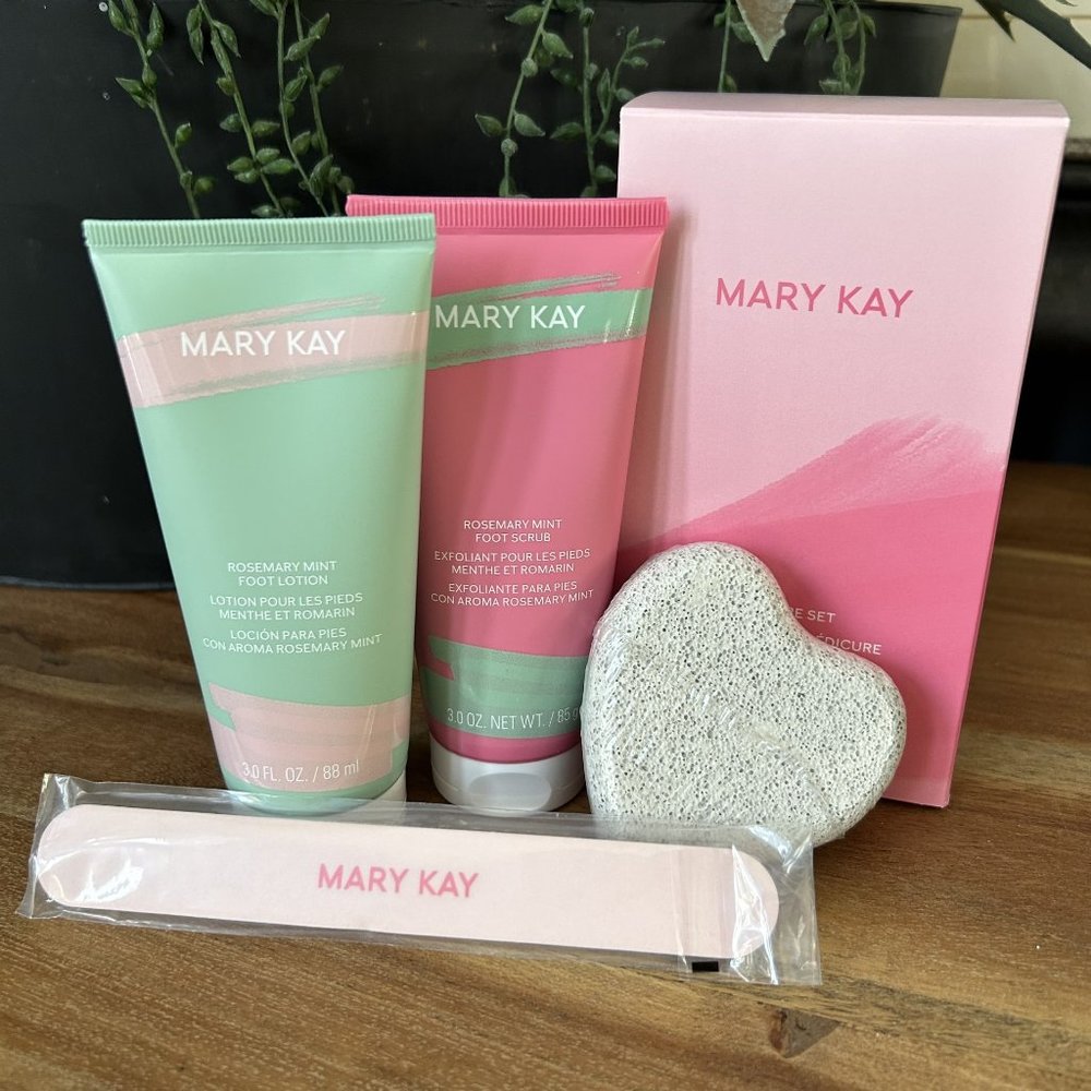 Mary Kay Pedicure Set - Rosemary Mint